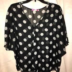 Polka Dot Blouse